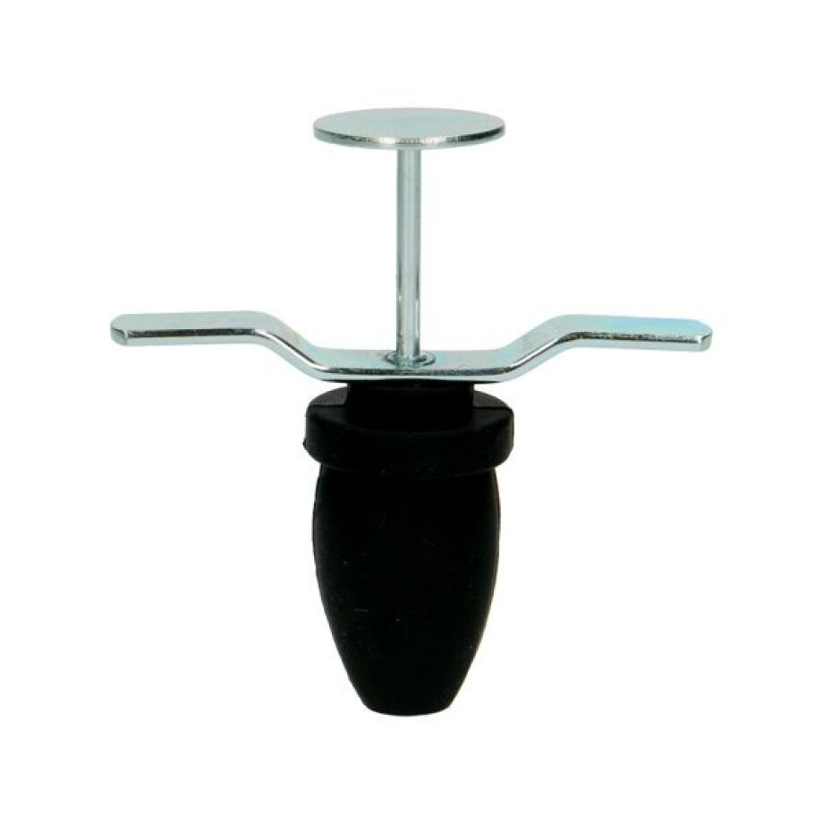 Flessenstopper, siliconen en metaal afbeelding 1
