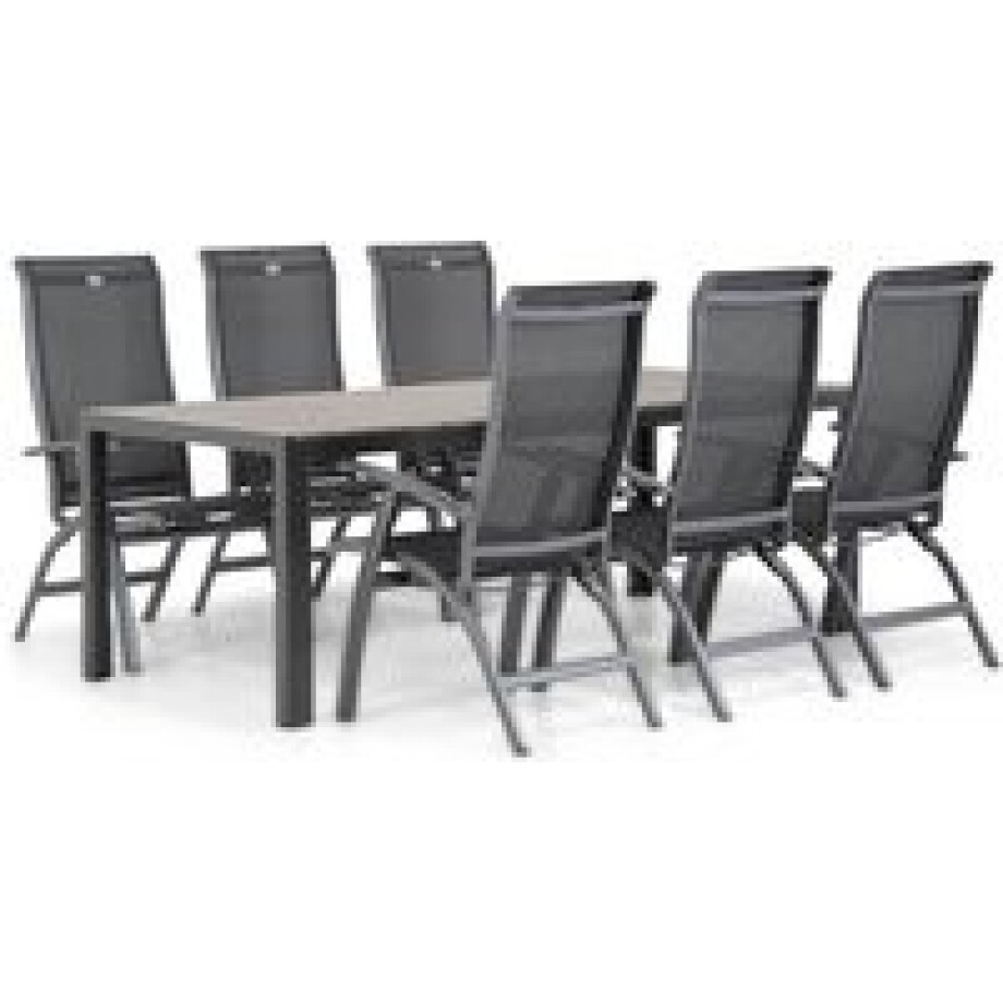 Hartman Summerland/Young 217 cm dining tuinset 7-delig Hartman Summerland/Young 217 cm dining tuinset 7-delig afbeelding 1