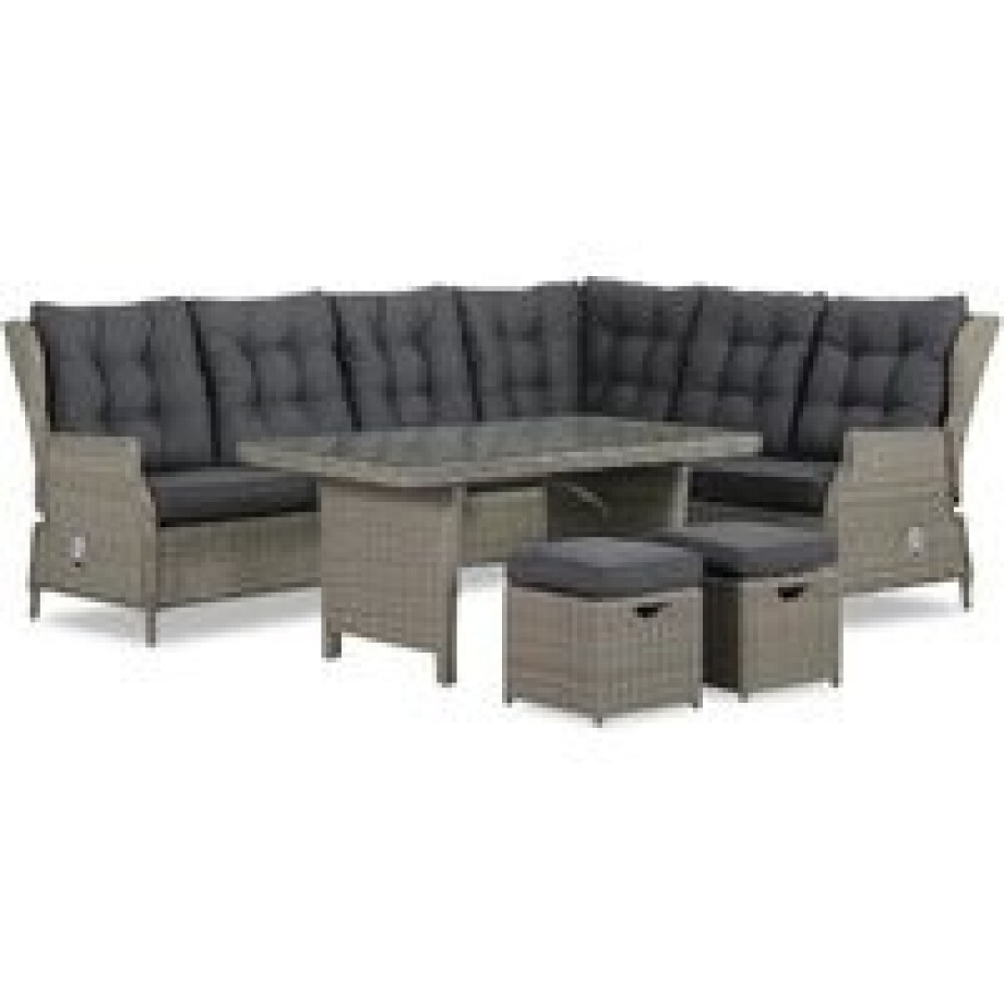 Garden Collections New Castle dining loungeset 7-delig afbeelding 1