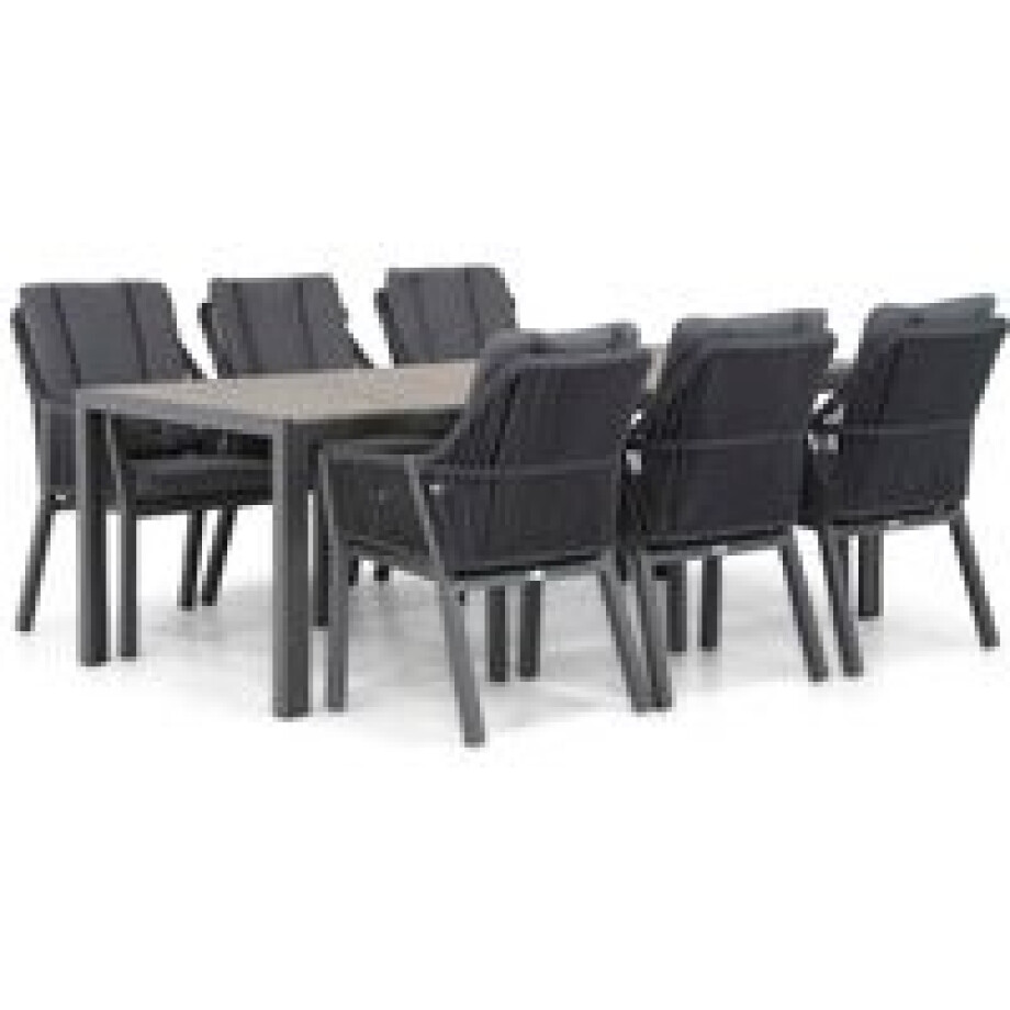 Lifestyle Verona/Young 217 cm dining tuinset 7-delig afbeelding 1