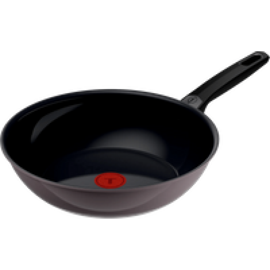 Tefal Ceramic Control Grey wokpan 28 cm afbeelding 