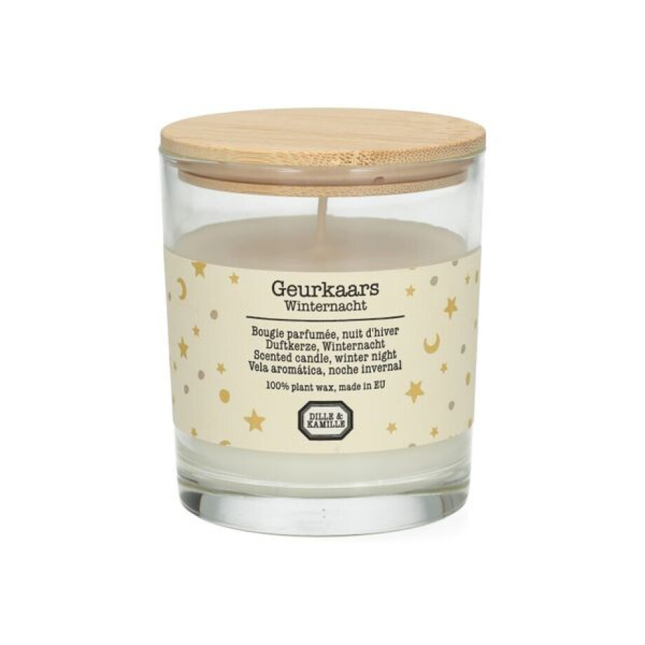 Geurkaars, winternacht, 140 gram afbeelding 1