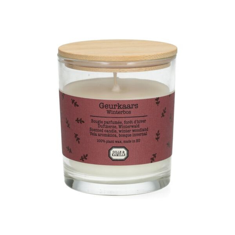 Geurkaars, winterbos, 140 gram afbeelding 1