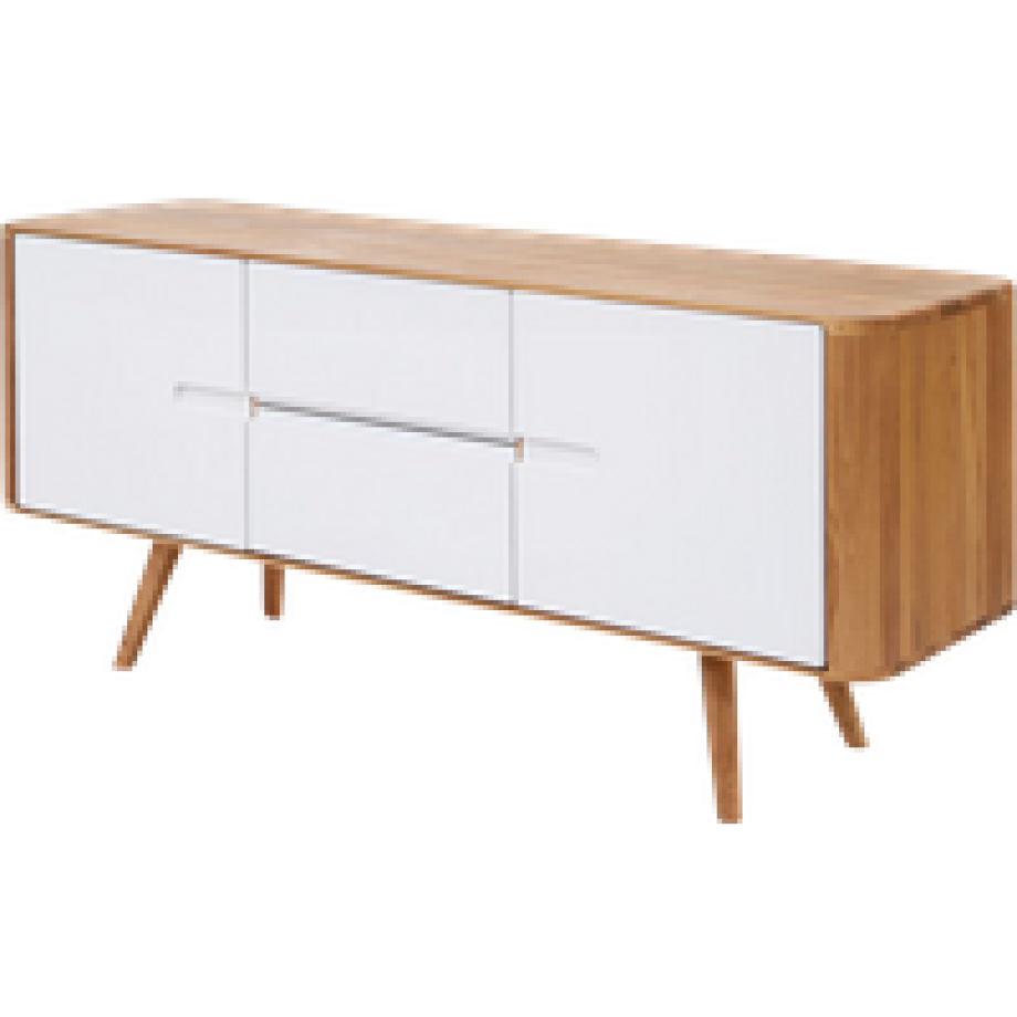 Ena sideboard houten dressoir naturel - 135 cm afbeelding 1