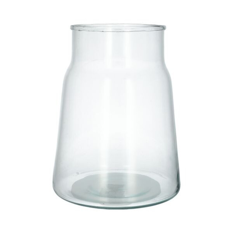 Vaas, recycled glas, Ø19 cm x 24 cm Vaas, recycled glas, Ø19 cm x 24 cm afbeelding