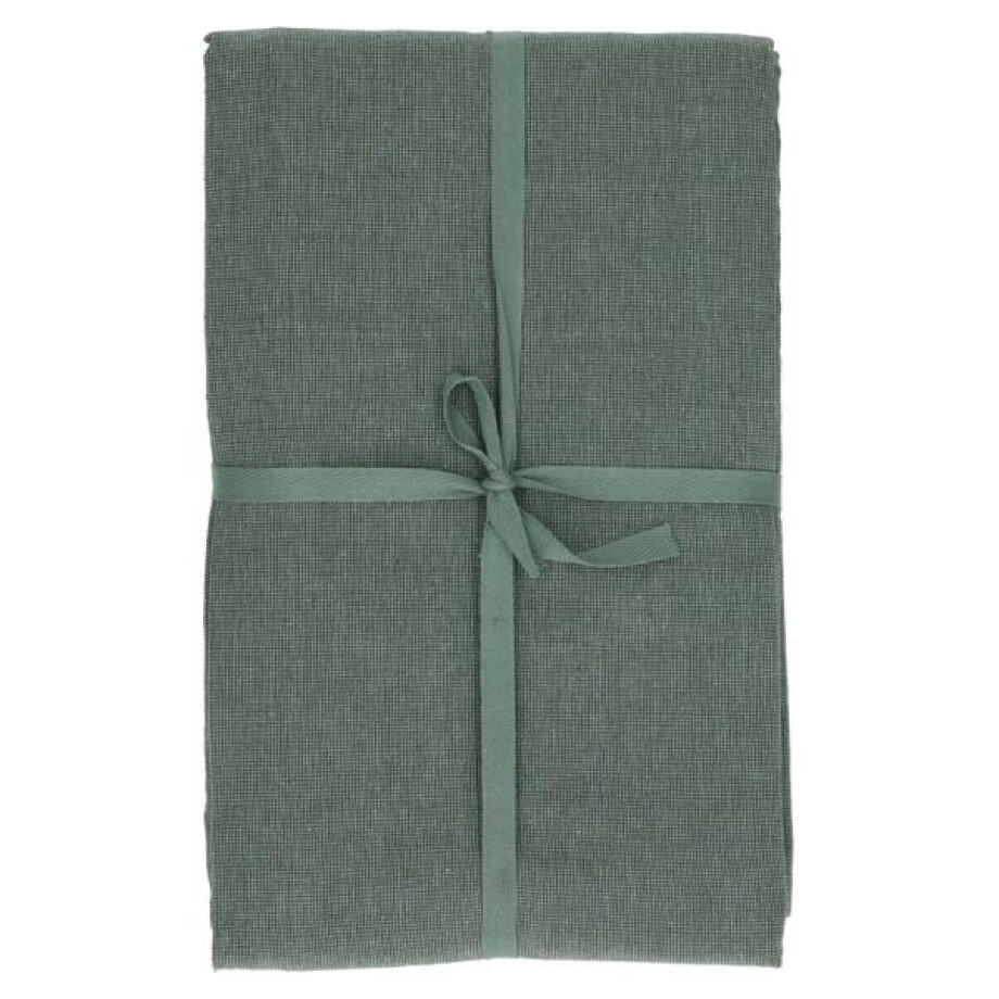 Tafelkleed extra lang, GOTS bio-katoen, groen, 145 x 350 cm Tafelkleed extra lang, GOTS bio-katoen, groen, 145 x 350 cm afbeelding 1