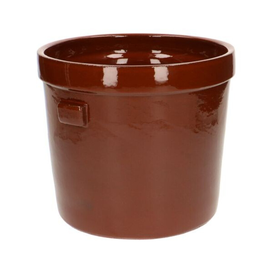 Bloempot 'Prado', aardewerk, terracotta Ø 21 afbeelding 1