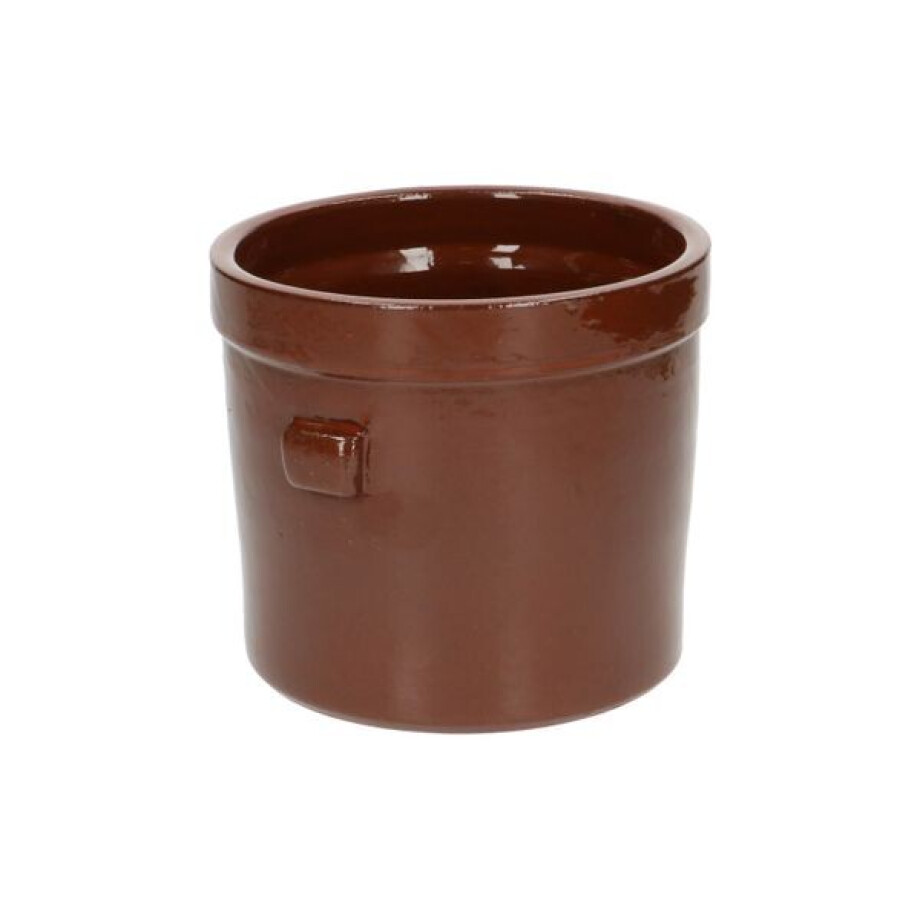 Bloempot 'Prado', aardewerk, terracotta Ø 14 afbeelding 1
