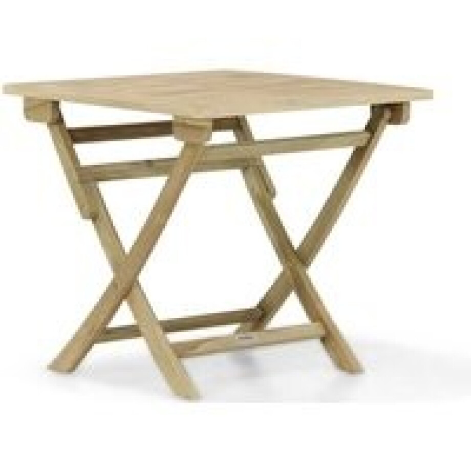 Garden Collections Derby inklapbare tuintafel 80 x 80 cm afbeelding 1