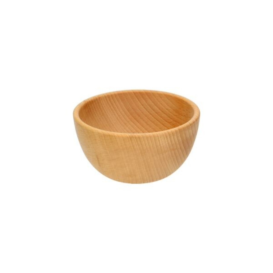 Kom, beukenhout,  Ø 10 x 5 cm afbeelding 
