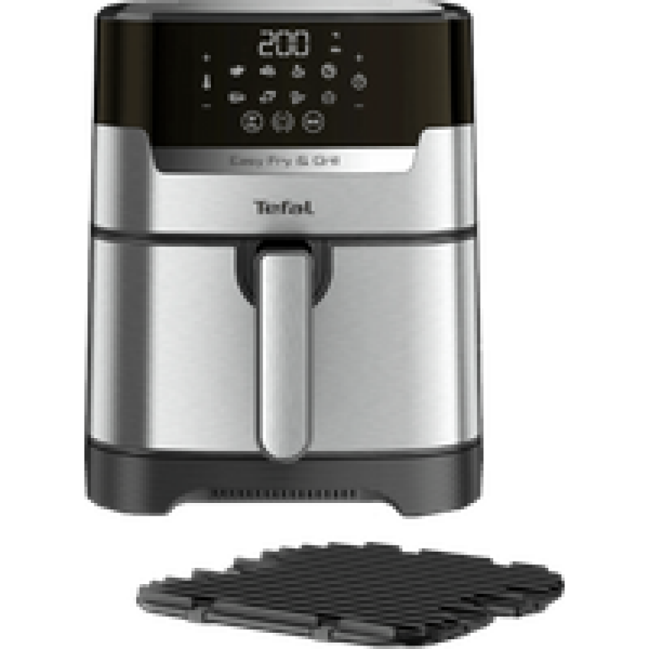 Tefal Easy Fry & Grill XL Precision EY505D Rvs Tefal Easy Fry & Grill XL Precision EY505D Rvs afbeelding