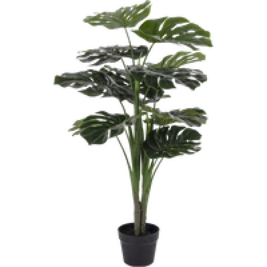 Denise Monstera kunstplant - 90 cm afbeelding 1