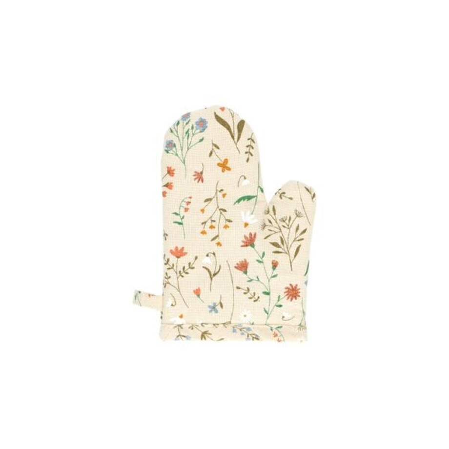 Kinderovenwant, GOTS bio-katoen, veldbloemen Kinderovenwant, GOTS bio-katoen, veldbloemen afbeelding 1