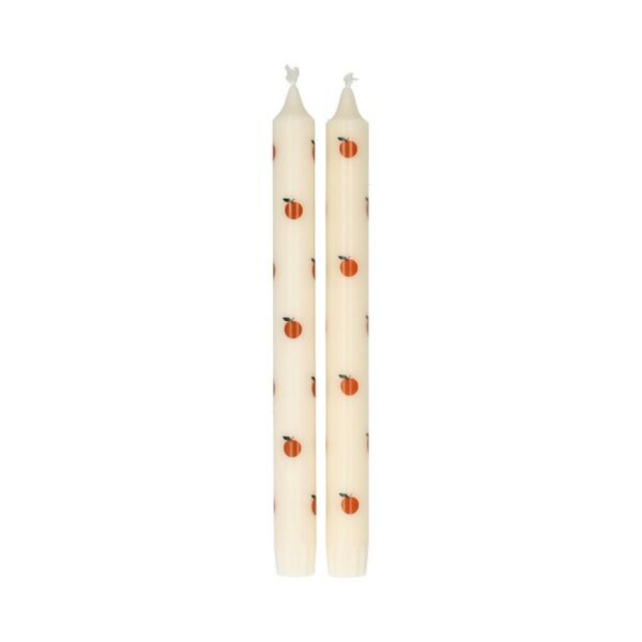 Dinerkaars, sinaasappels, 25 cm, set van 2 afbeelding 1