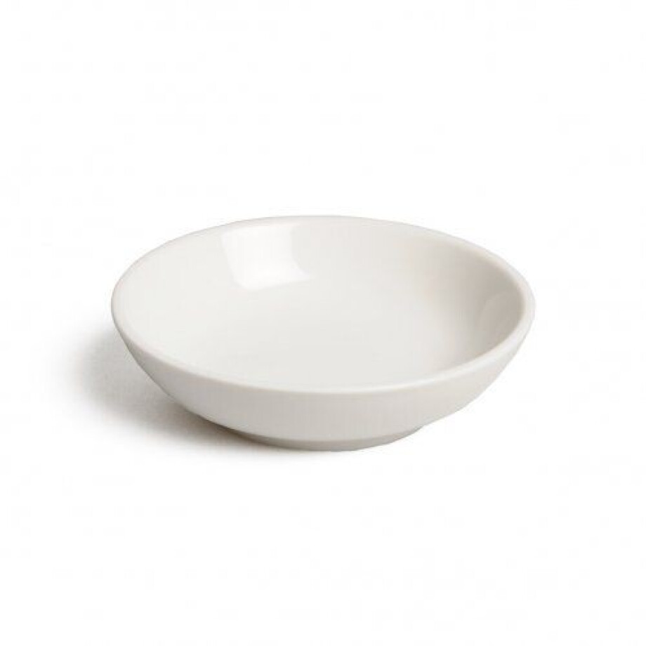 Bordje, porselein, Ø 9,5 cm afbeelding 1