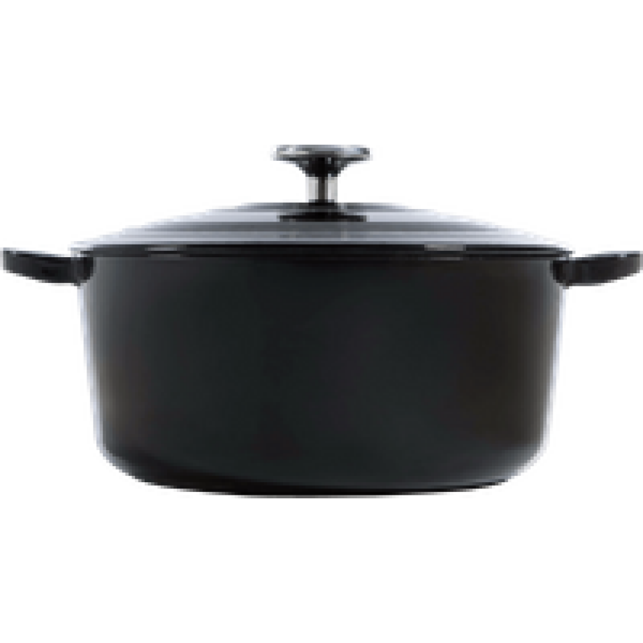 BK Bourgogne Braadpan 24 cm Jet Black afbeelding 