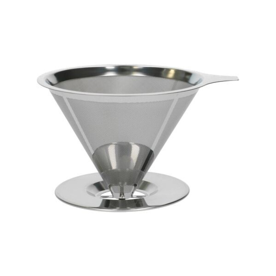 Koffiefilterhouder, rvs, 2 - 4 kopjes Koffiefilterhouder, rvs, 2 - 4 kopjes afbeelding