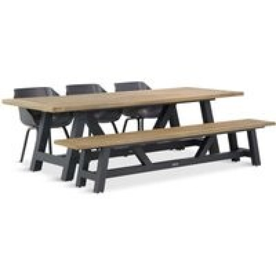 Hartman Sophie element/Trente 260 cm dining tuinset 5-delig afbeelding 1