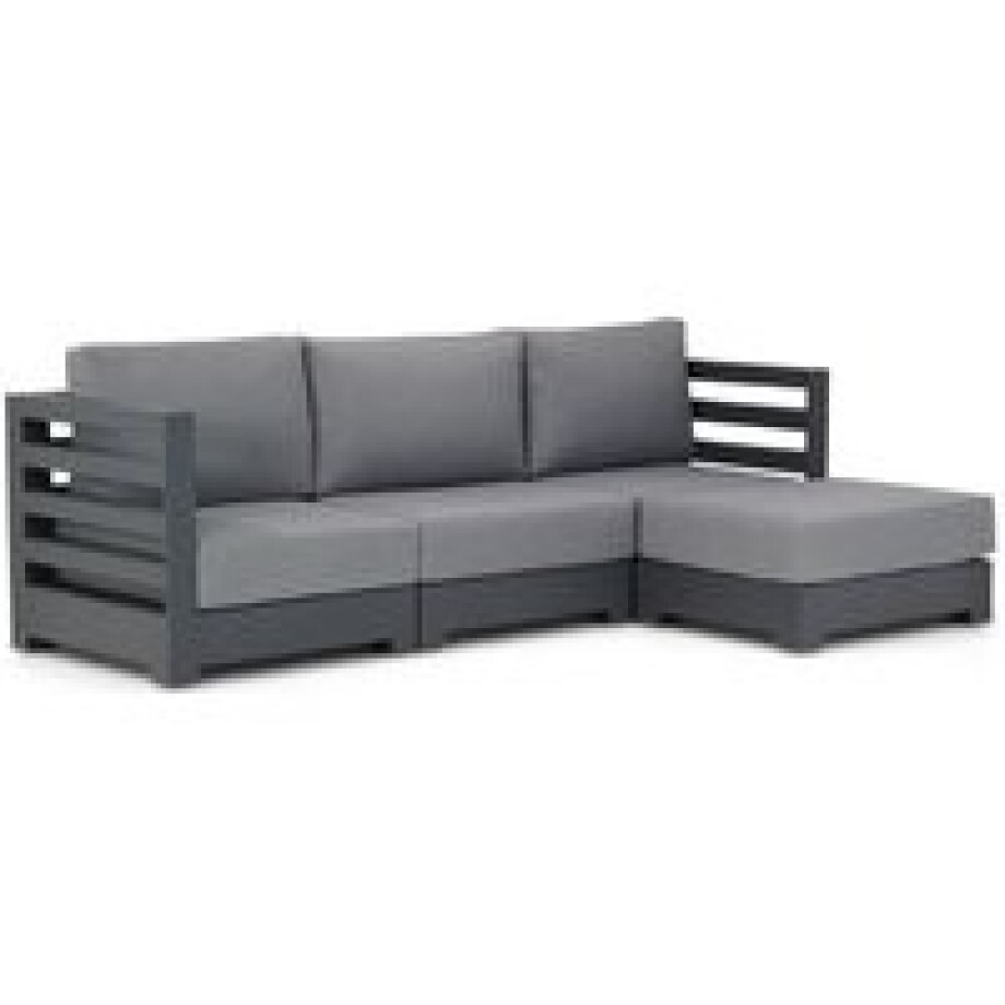 Santika Phantom chaise longue loungeset 4-delig afbeelding 1