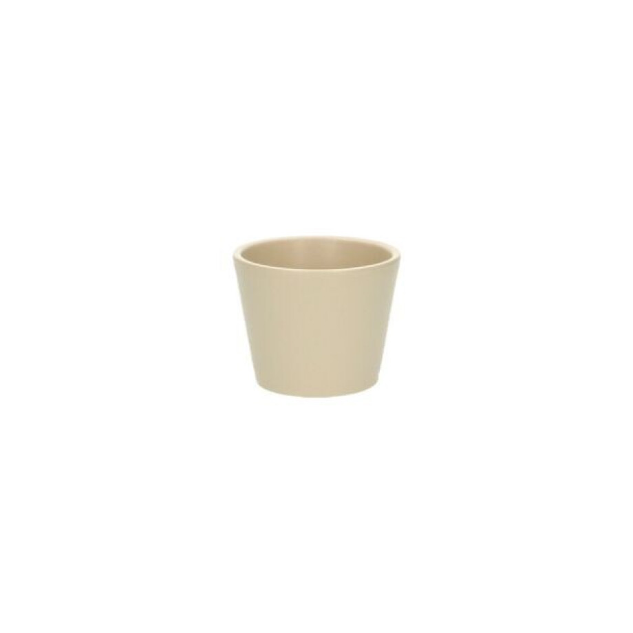 Bloempot, kiezelgrijs, Ø7 cm, aardewerk Bloempot, kiezelgrijs, Ø7 cm, aardewerk afbeelding 1