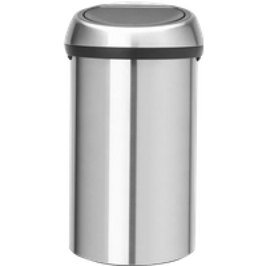 Brabantia Touch Bin 60 Liter Rvs Fingerprint Proof afbeelding 