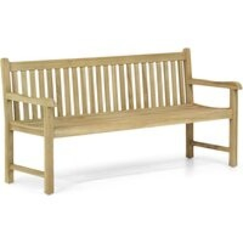 Garden Collections Preston houten tuinbank teak 180 cm afbeelding 1