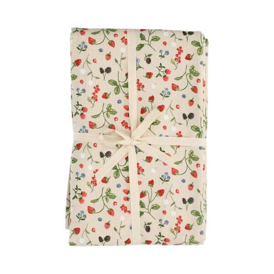 Tafelkleed, GOTS bio-katoen, rood fruit, 145 x 250 cm Tafelkleed, GOTS bio-katoen, rood fruit, 145 x 250 cm afbeelding
