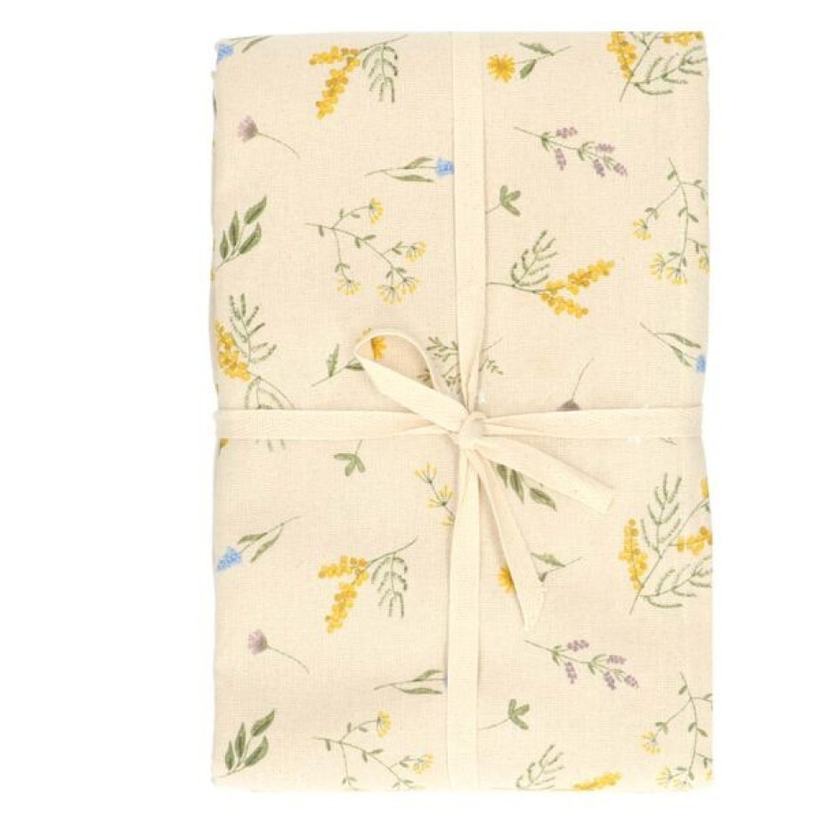 Tafelkleed, GOTS bio-katoen, mimosa, 145 x 250 cm afbeelding 1