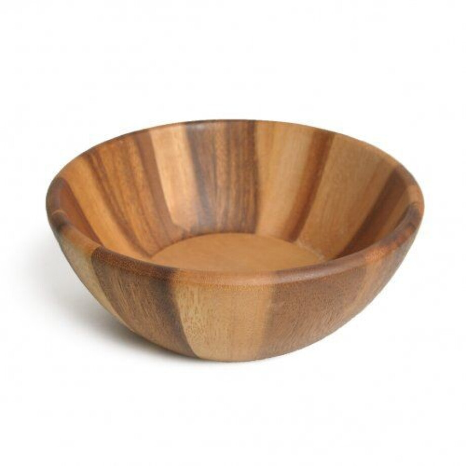 Schaal, acaciahout, Ø 25 cm Schaal, acaciahout, Ø 25 cm afbeelding
