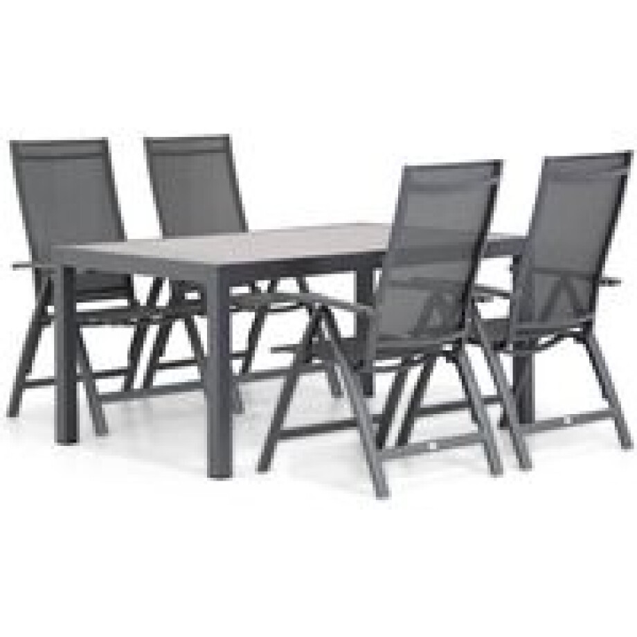 Presto Donato/Residence 164 cm dining tuinset 5-delig afbeelding 1