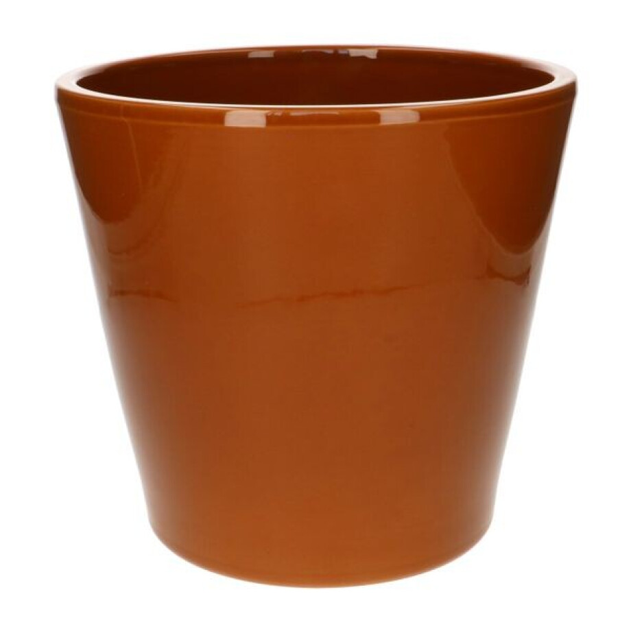 Bloempot, aardewerk, terracotta kleur, Ø25 cm Bloempot, aardewerk, terracotta kleur, Ø25 cm afbeelding 1