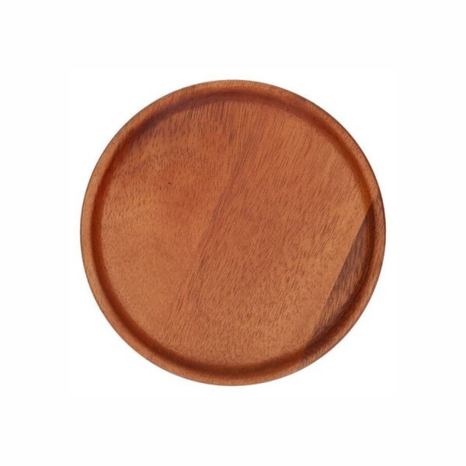 Bord, acaciahout,Ø 15 x 1,5 cm Bord, acaciahout,Ø 15 x 1,5 cm afbeelding