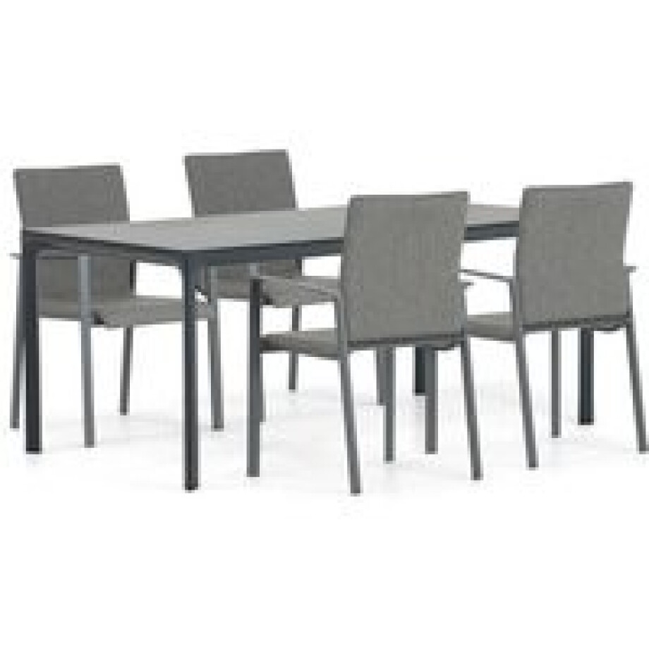 Lifestyle Rome/Cesar 180 cm dining tuinset 5-delig afbeelding 1