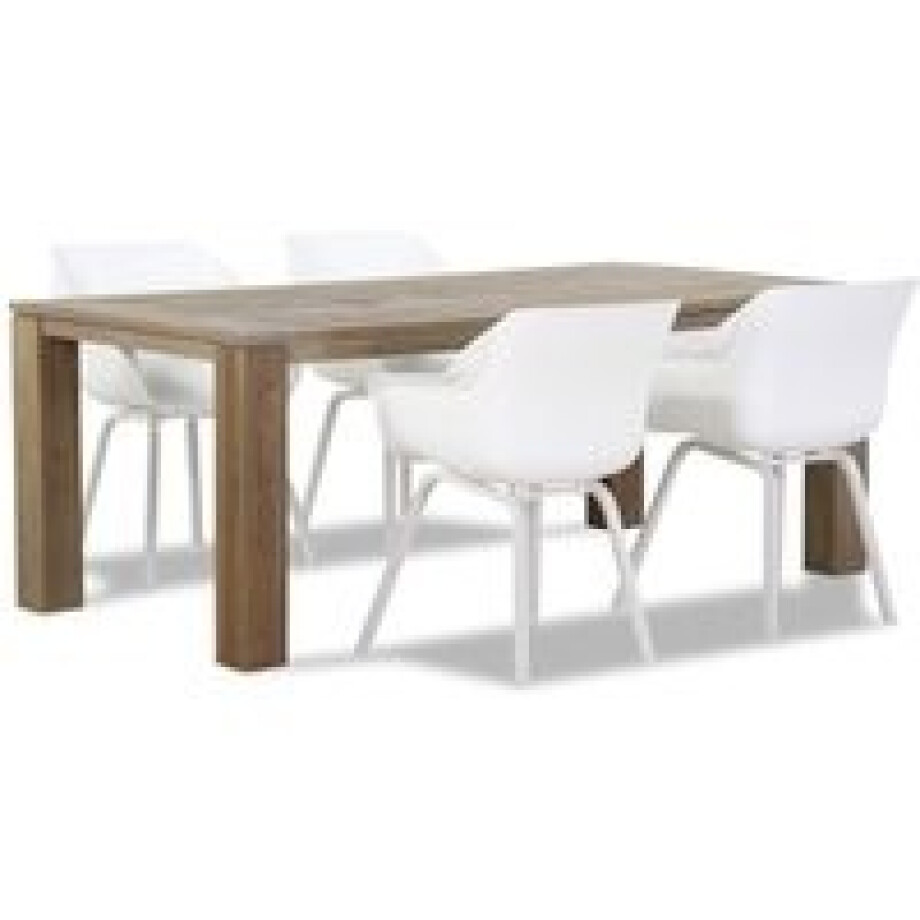 Hartman Sophie element/Brighton 200 cm dining tuinset 5-delig Hartman Sophie element/Brighton 200 cm dining tuinset 5-delig afbeelding 1