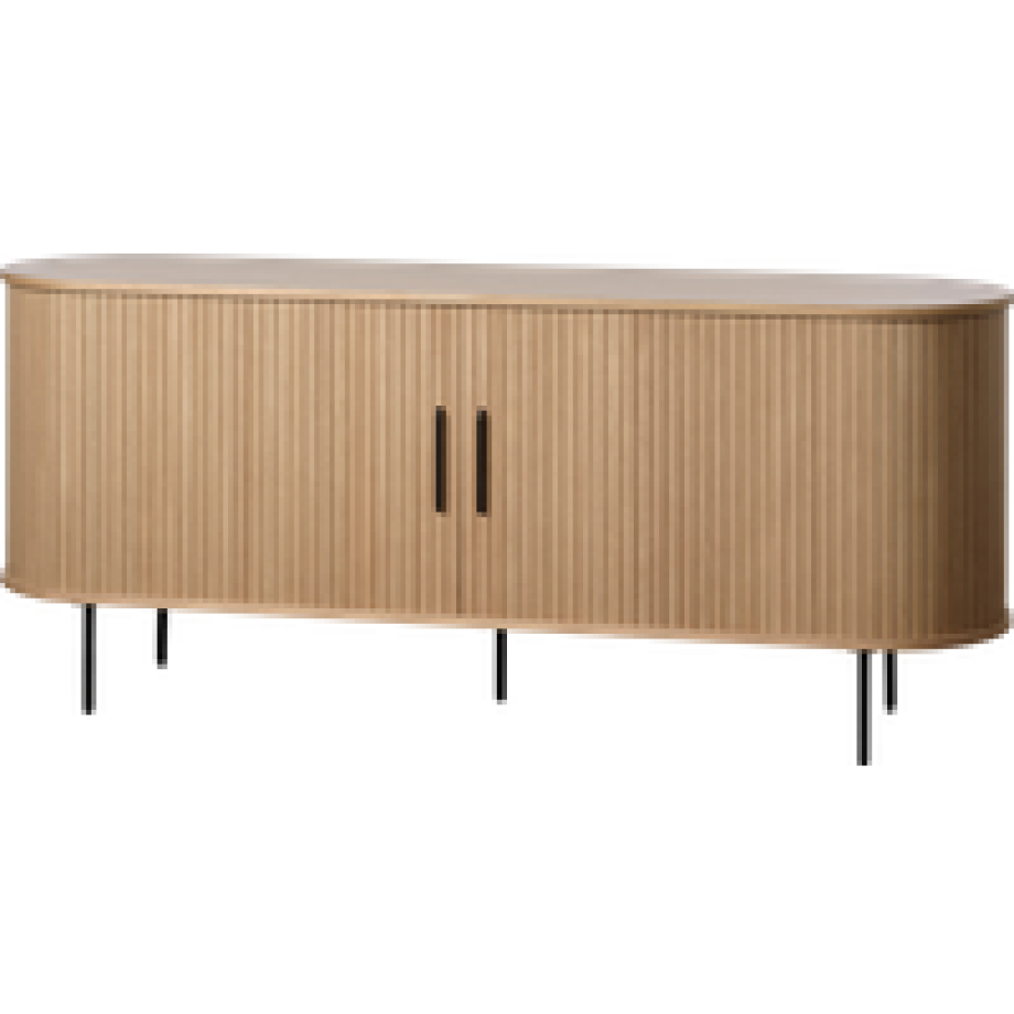 Lenn houten dressoir naturel - 180 x 45 cm afbeelding 1