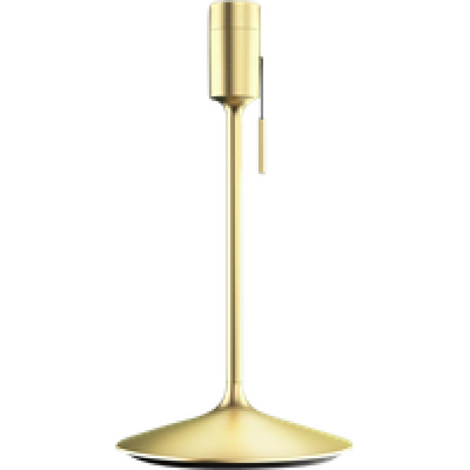 Sante tafellamp standaard brushed brass - met usb aansluiting afbeelding 1