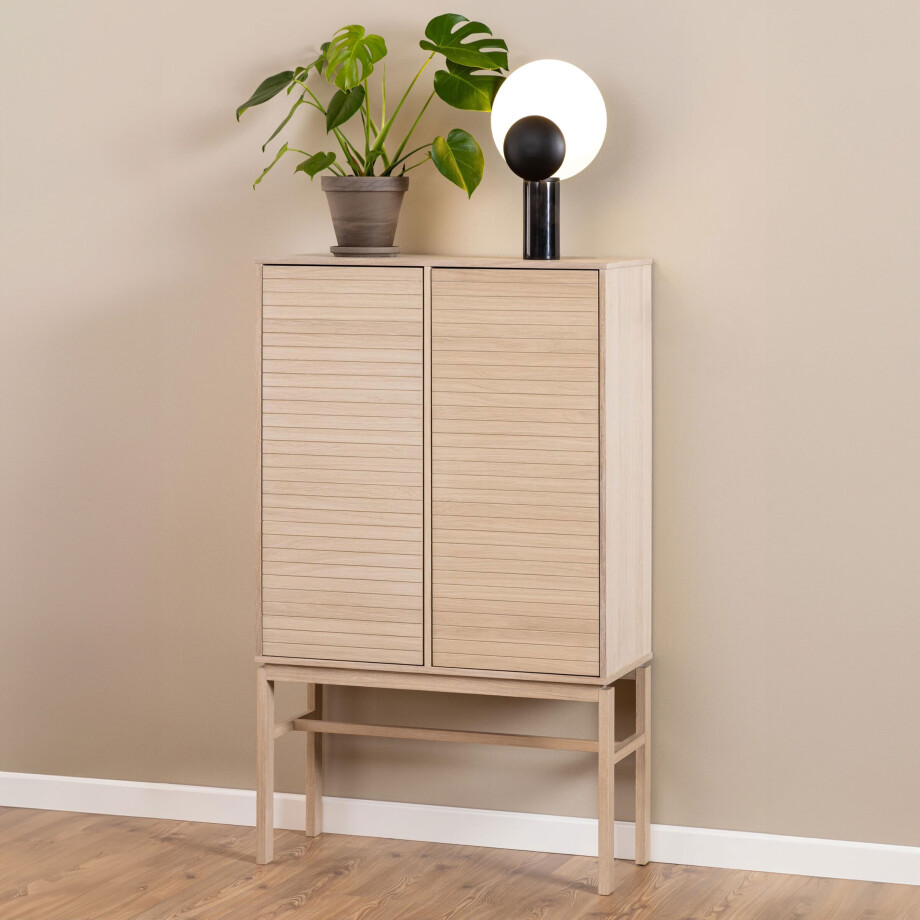 Bendt Opbergkast 'Sharalyn' Eiken, 150 x 90cm afbeelding 1