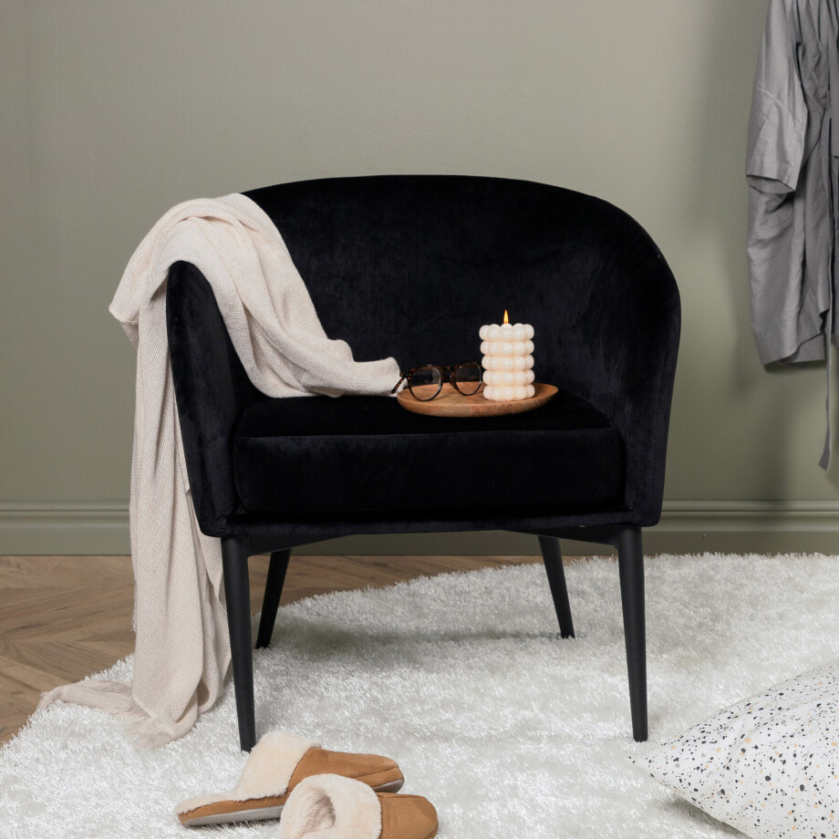 Nohr Rond Vloerkleed 'Der' 200cm, kleur Wit afbeelding 1