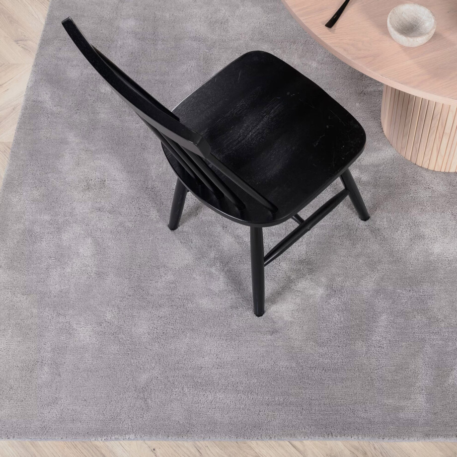Nohr Vloerkleed 'Les' 200 x 300cm, kleur Zilver afbeelding 1
