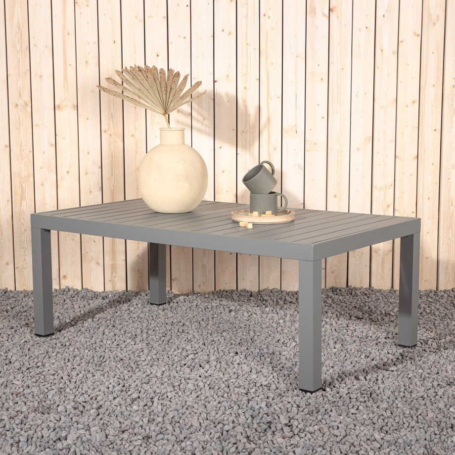 Nohr Loungetafel 'Lasheka' 120 x 70cm, kleur Khaki afbeelding 1