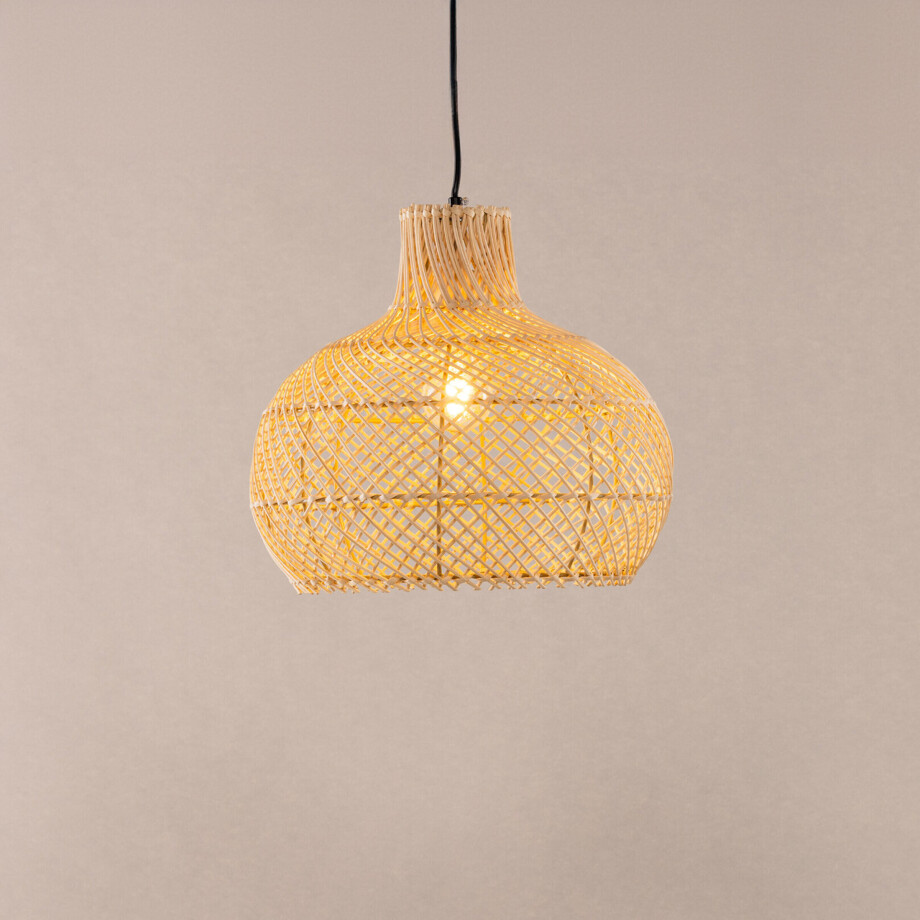 Nohr Hanglamp 'Imad' Rattan, 35cm Nohr Hanglamp 'Imad' Rattan, 35cm afbeelding 1