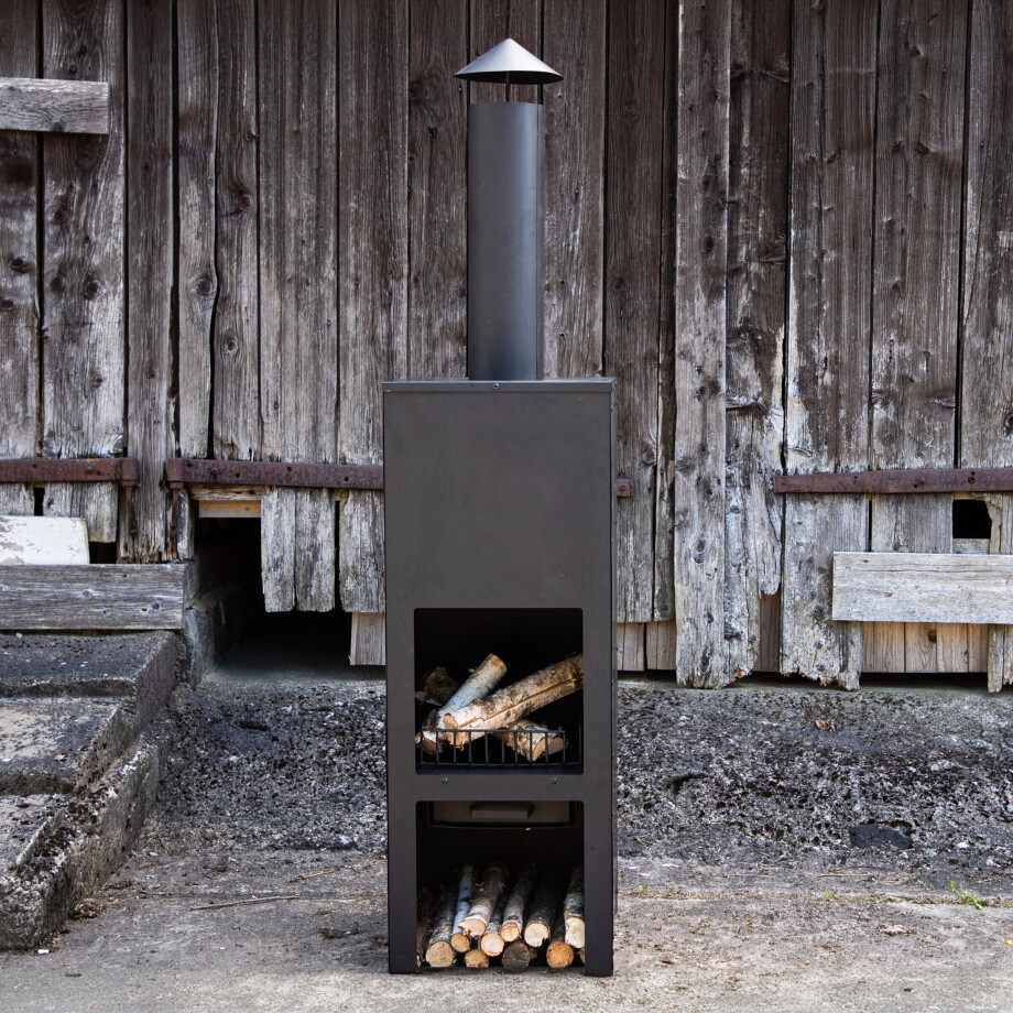 Nohr Tuinhaard 'Shalea' kleur Zwart Nohr Tuinhaard 'Shalea' kleur Zwart afbeelding 1