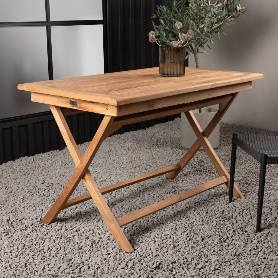 Nohr Tuintafel 'Amberia' Teakhout, 120 x 70cm afbeelding 1