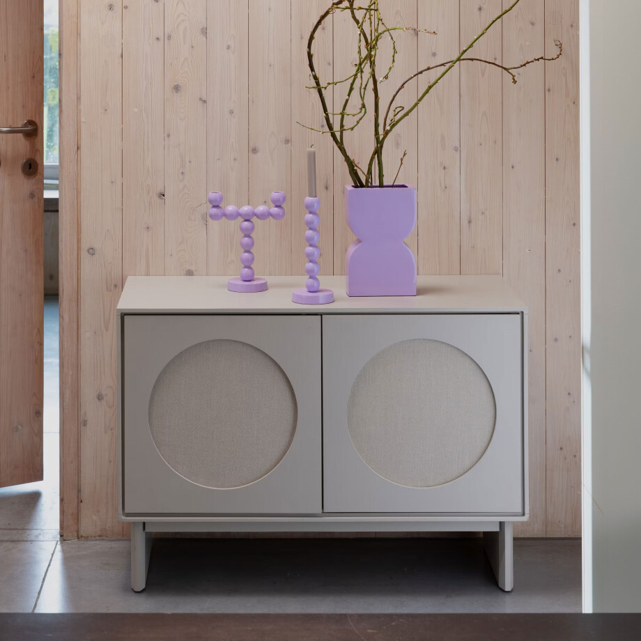 Zuiver Dressoir 'Twin' Acaciahout, 100cm Zuiver Dressoir 'Twin' Acaciahout, 100cm afbeelding