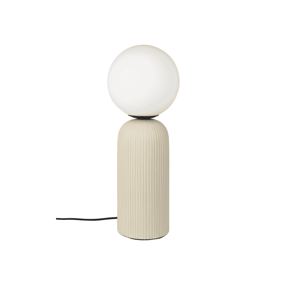 Zuiver Tafellamp 'Dash' Keramiek, kleur Brown Rice Zuiver Tafellamp 'Dash' Keramiek, kleur Brown Rice afbeelding 1