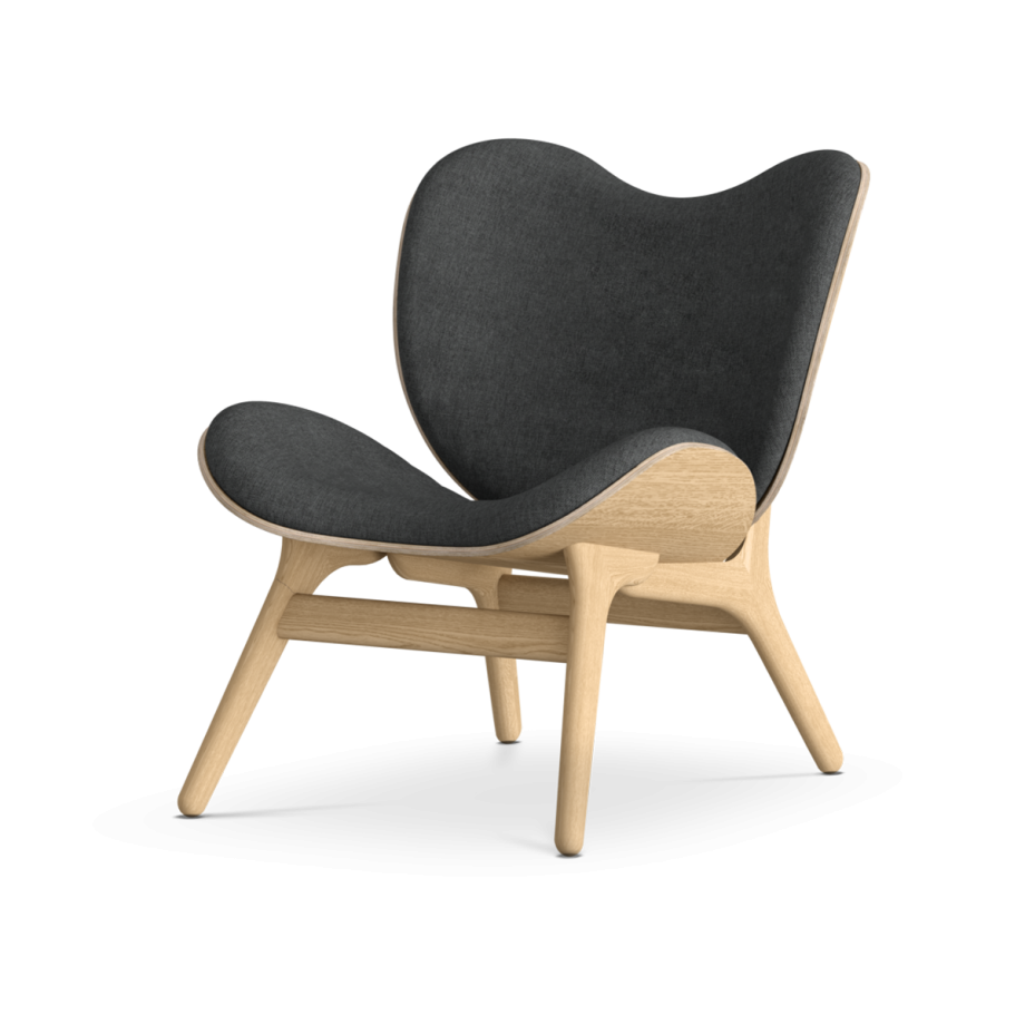 A Conversation Piece naturel houten fauteuil Shadow afbeelding 