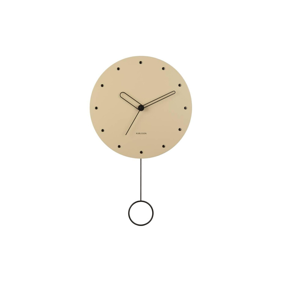 Wandklok Studs met pendulum | KARLSSON afbeelding 1