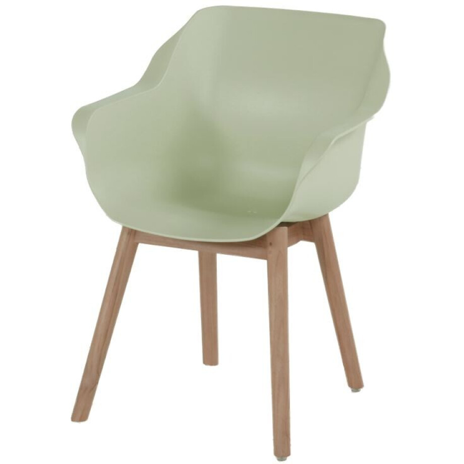 Hartman Armstoel Sophie Studio Teak French Green afbeelding 1