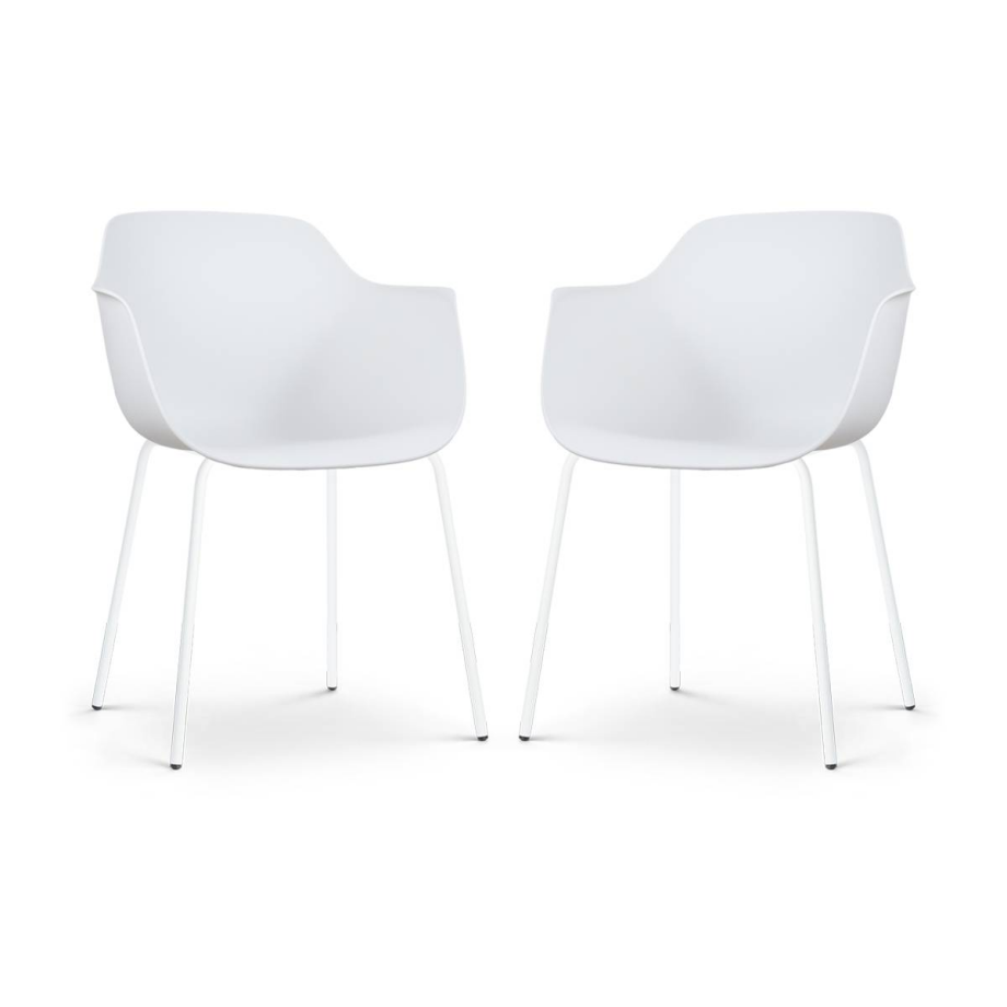 Set van 2 eetkamerstoelen Nora-Puk | Nolon afbeelding 1