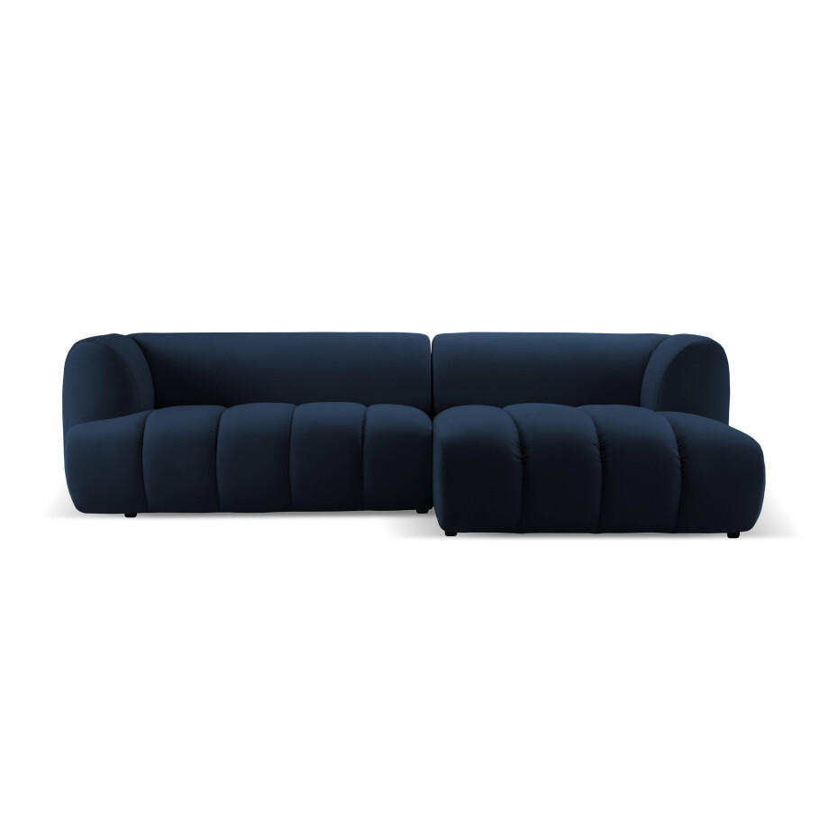 4-zits hoekbank Harry rechts velvet | Micadoni afbeelding 1